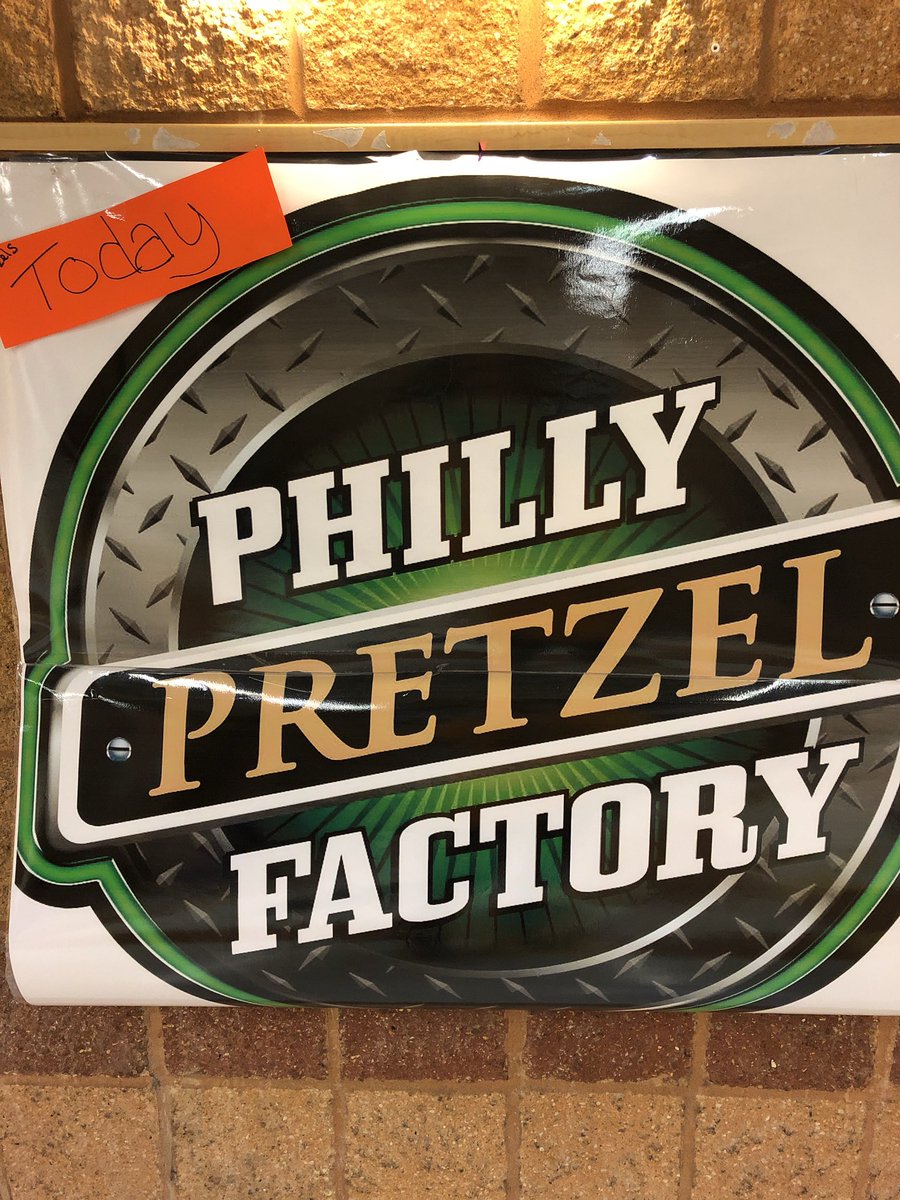 Pretzels today!! Enjoy w flex! $1.00