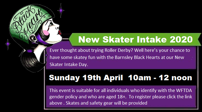 BarnsleyBHR's tweet photo. Barnsley Black Heart Rollers: New Skater Intake 🖤💚💜
Honeywell Sports Village, Honeywell Ln, Barnsley. S75 3BD

Register your place here https://t.co/H4BrrgjIQM
WFTDA gender policy here https://t.co/rwQjHf2xhc

#BarnsleyBHR #rollerderby #Barnsleyisbrill  #Barnsley https://t.co/2AzSc22Vj5