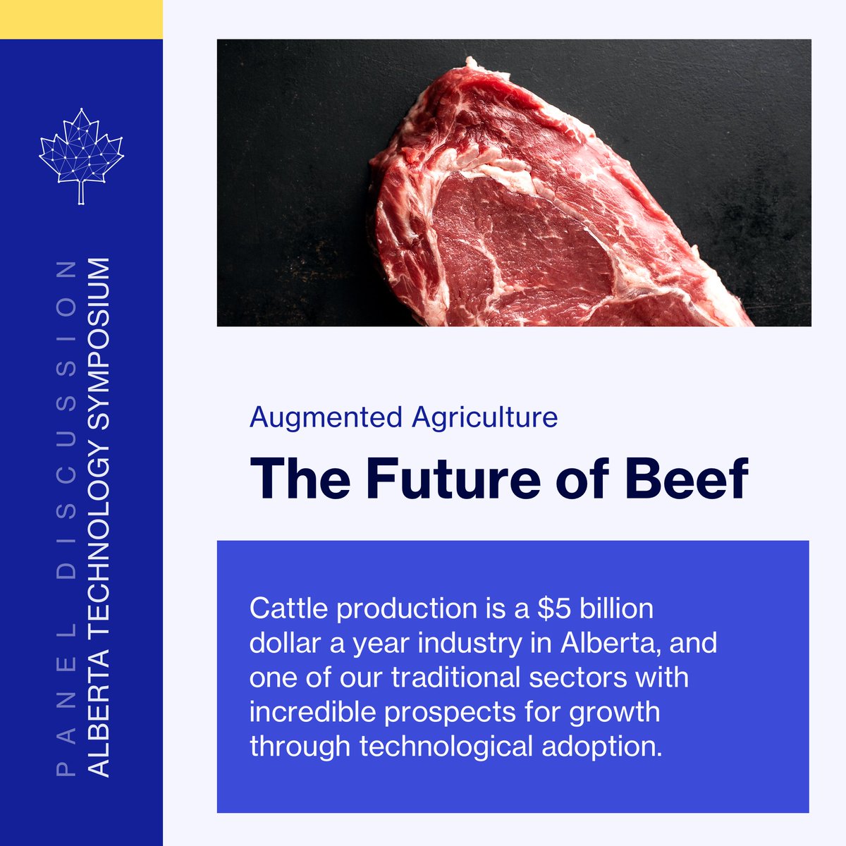 Bitcoin_CBC's tweet photo. Alberta Technology Symposium Apr.15,16 Edmonton, AB #blockchainAB #AlbertaIoT #PutAlbertaFirst
Panel Discussion Augmented Agriculture: The Future of Beef https://t.co/qvVbbFDOoD