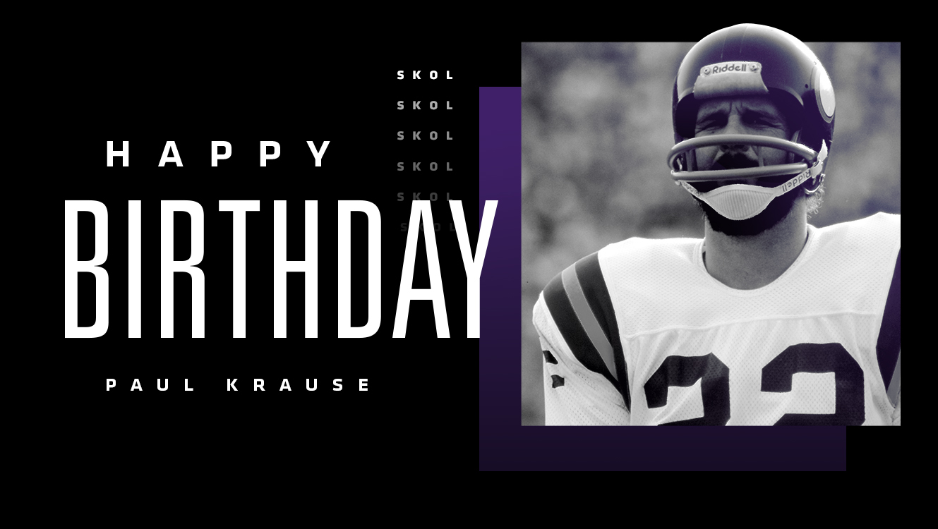 New post: Happy birthday, Paul Krause! Happy birthday, Paul Krause!  
