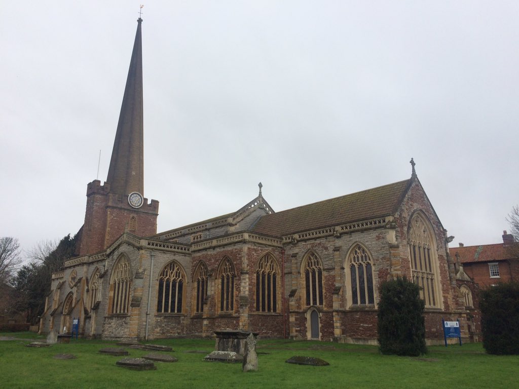 PNH_Hotelier's tweet photo. Hadnโt realised how beautiful the church in the centre of Bridgwater is until today. #TimeToStopAndStare The Campanologists were fun too. I know I should call them Bell Ringers as they were not studying. https://t.co/RItAVBkXEh