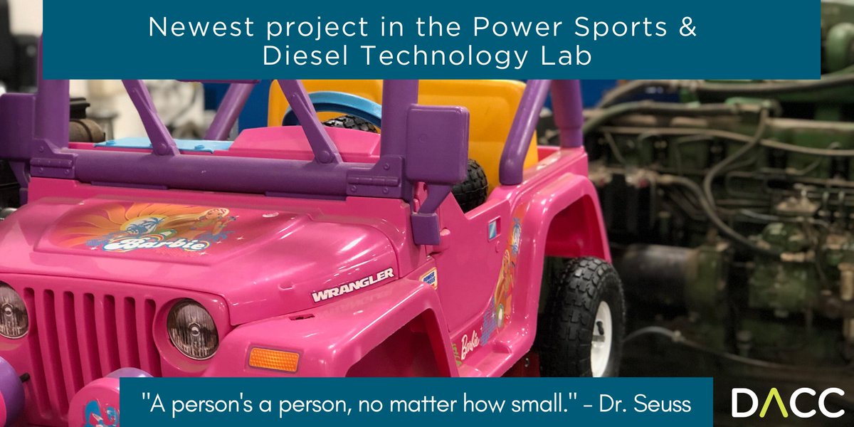 Our Power Sports &amp; Diesel Technology students are always happy to step up and lend a helping hand to anyone in need of a repair.
