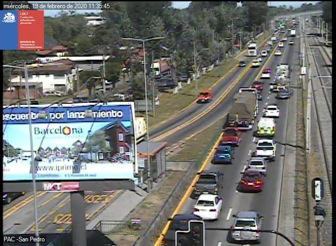 TTIBiobio's tweet photo. #sanpedrodelapaz Colisión de Camión con vehículo menor en Av. Pedro Aguirre Cerda con Av. San Pedro en dirección hacia #coronel @MTTBiobio https://t.co/dBW9iEts3L