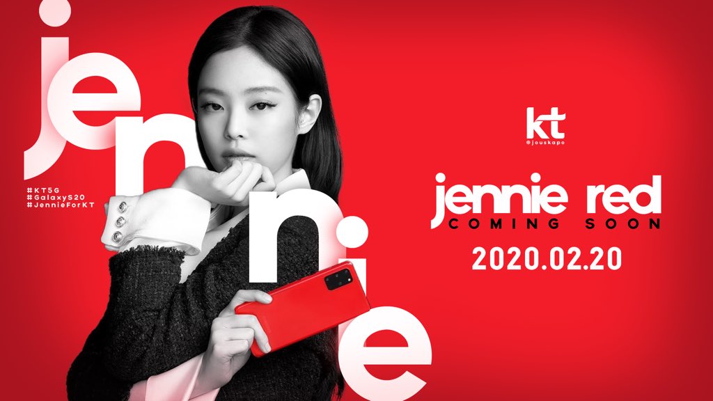 jouskapo's tweet photo. KT x Jennie Red
[Visual Rework by @jouskapo]

#KT #KT5G #Jennie #JennieRed
#GalaxyS20 @ygofficialblink @kt_corp https://t.co/zwkPPLaYFi