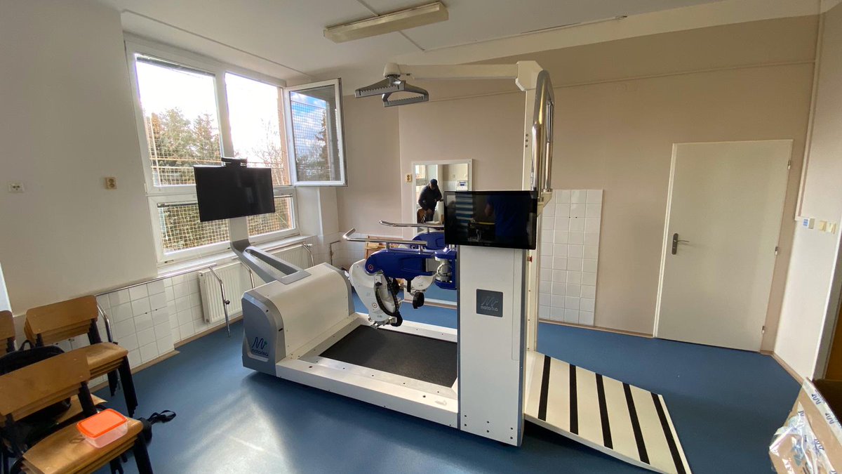 MotorikaM's tweet photo. #ReoAmbulator is ready to help. Proud to welcome Novy Bydzov Hospital in the Czech Republic - looking forward to a great partnership!  Special thanks to our distributor, BTL - Zdeněk Kubeš Tomáš Svoboda for all your great work. #robotic #rehabilitation #ReoGo. https://t.co/UT5jINrF4j
