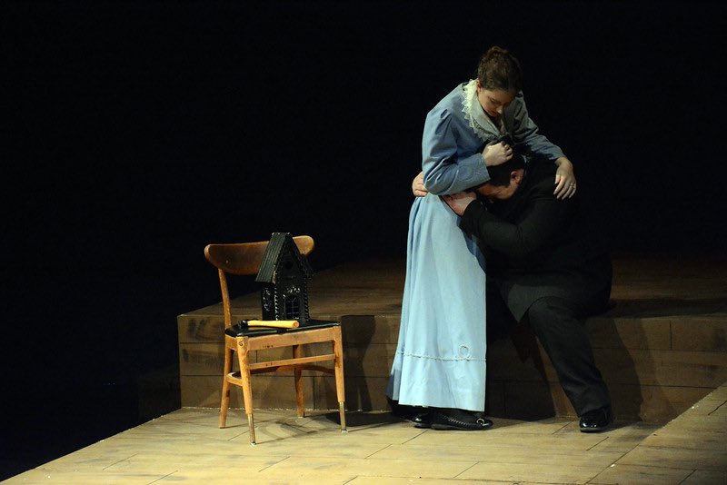 YCTheatre's tweet photo. Would you save yourself? 
Come follow the incredible story of J. Bruce Ismay and the sinking of the RMS Titanic in “The Last Lifeboat” 
February 20-23. 
Reserve tickets at https://t.co/3x8kKwjcIU https://t.co/XS0b87ygvB