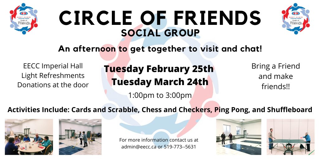 Our first Circle of Friends event went amazing! We cant wait for next Tuesday! Hope to see you there :)