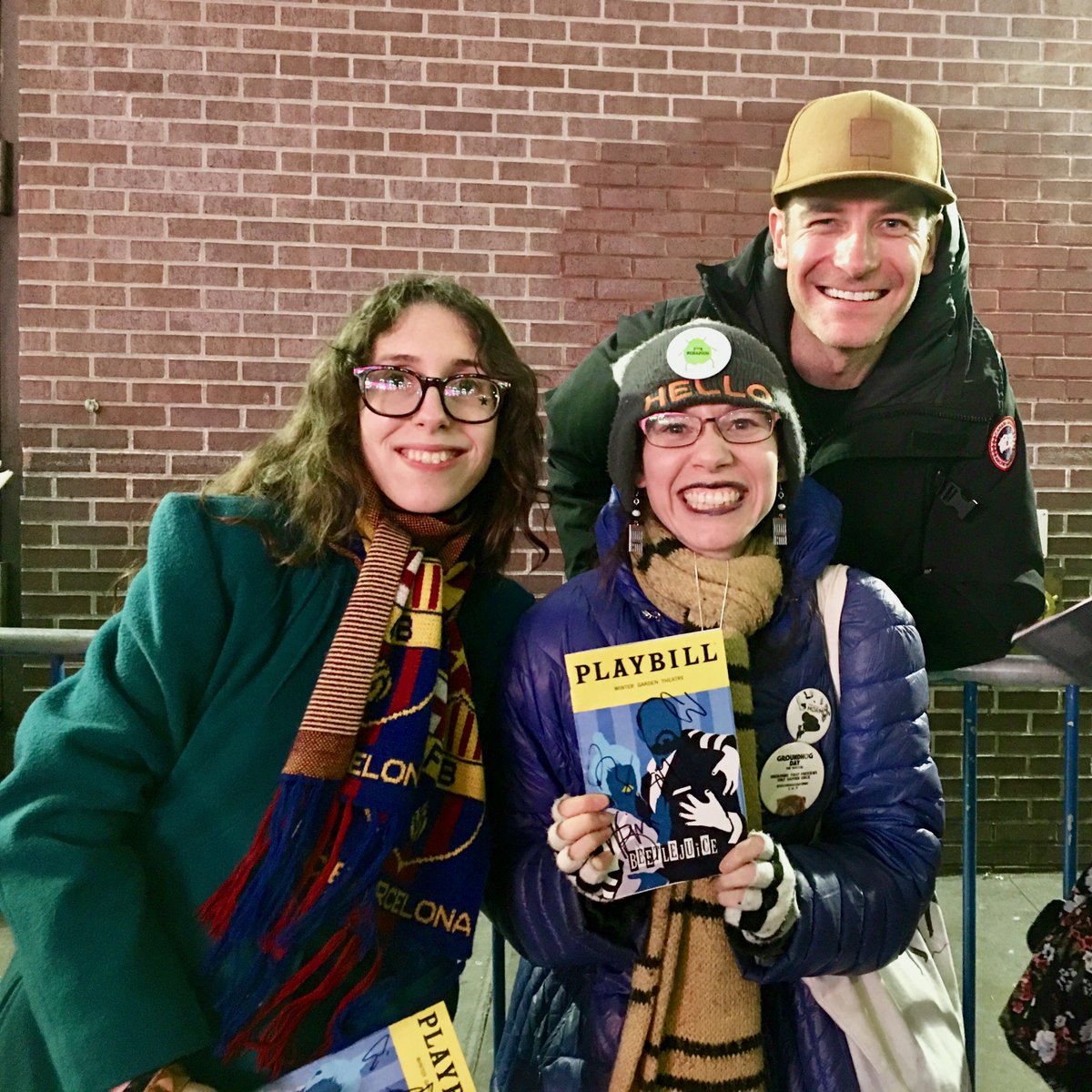 Whats_SarahG's tweet photo. @BeetlejuiceBway @will_blum @PrezRyan @Natalieeinnyc My eleventh time at @BeetlejuiceBway and my friend's first. We both had an excellent time, and I hope we can return to the Netherworld soon! @will_blum, once again, you're an amazing Beetlejuice! #BeetlejuiceBroadway #UnderstudyAppreciation #BeetleBlum https://t.co/1A0b19aOGw