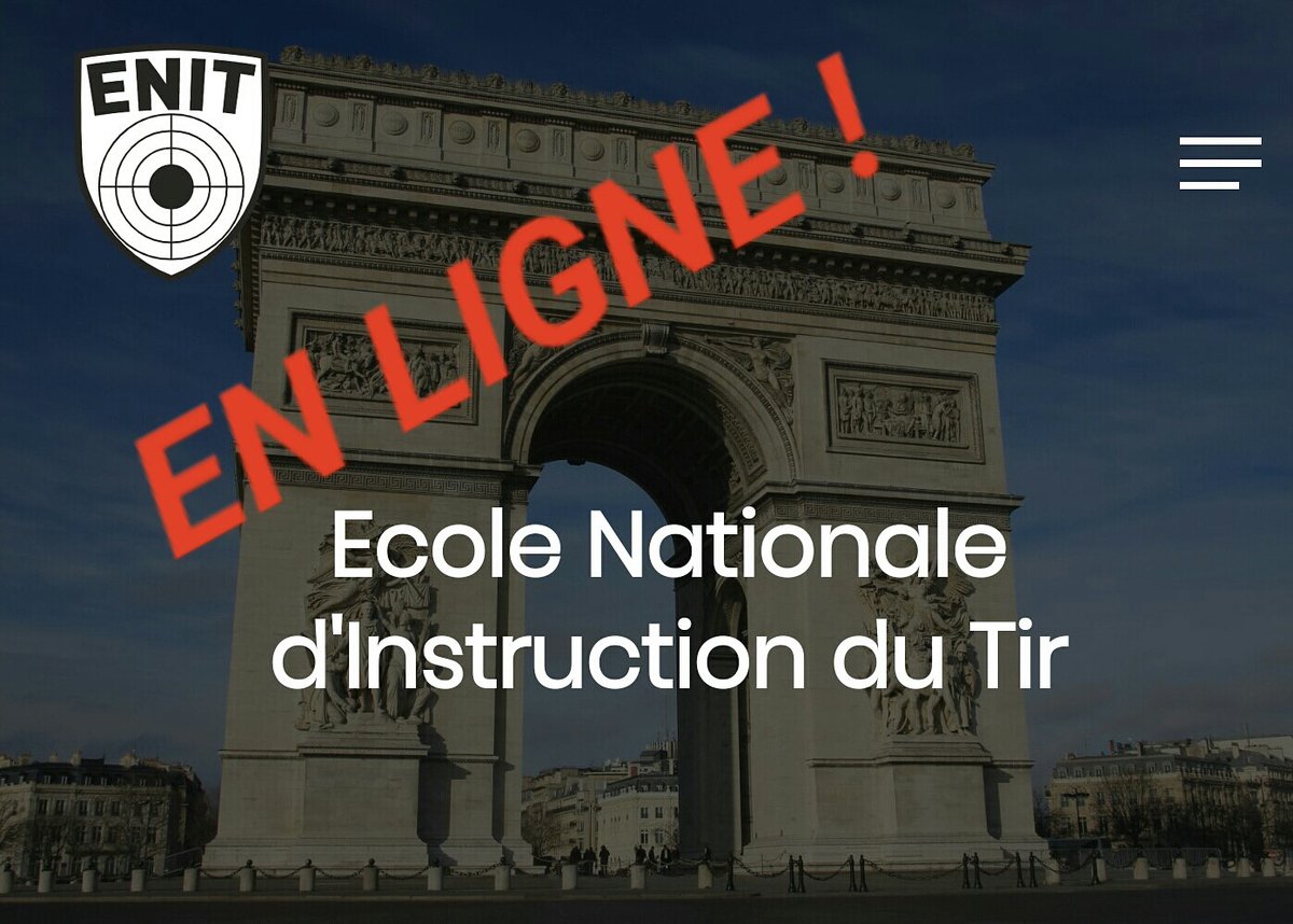 EnitFederation's tweet photo. Il est enfin là... Le site de l'ENIT est en ligne!!!
Que vous soyez citoyen ou professionnel armé, 
vous y trouverez toutes les informations sur l'association, les lieux et les différentes  formations proposées, la ciblerie téléchargeable, etc...
https://t.co/g26RYWBNE3 https://t.co/WU0654Dyi8
