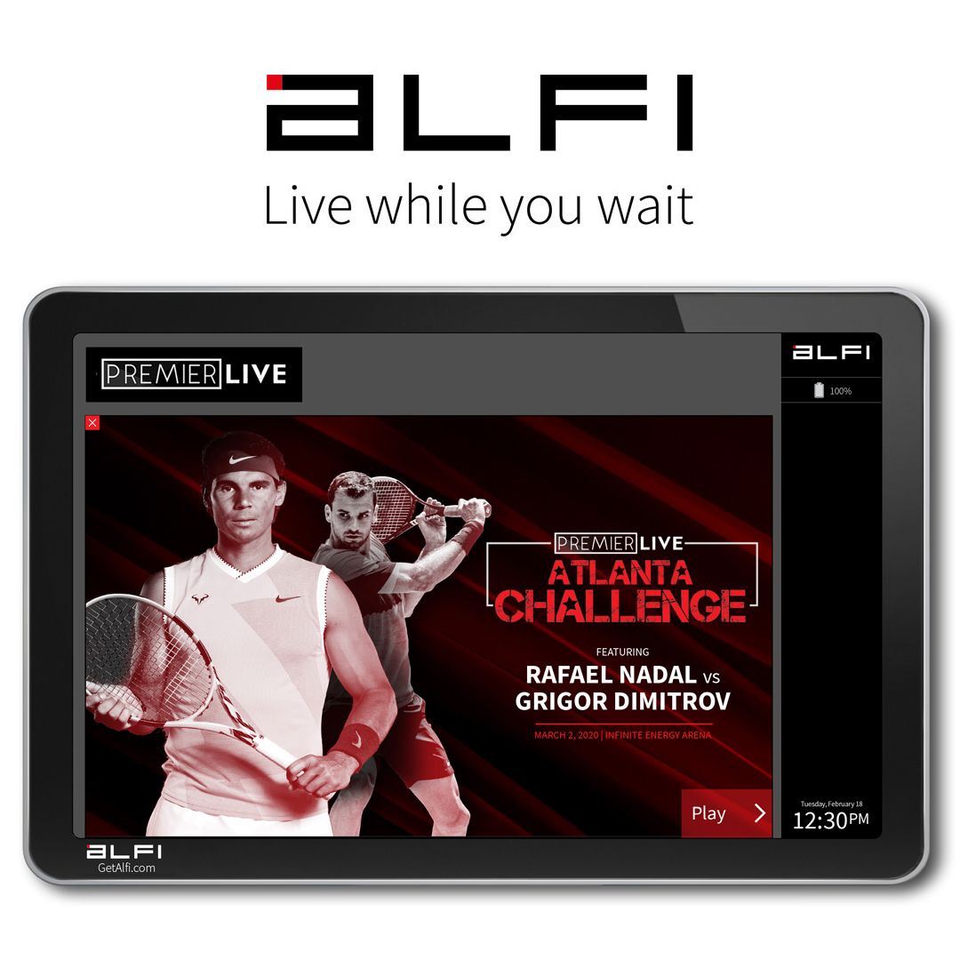 We’re excited to welcome, ALFI as a Diamond Sponsor of the Premier Live Atlanta Challenge! Get tickets today at: buff.ly/2P1uG4g

#PremierLiveAtlantaChallenge #RafaVGrigor #BeYourPassion #GetAlfi