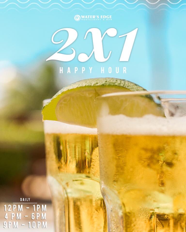 Join us for Happy Hour and sip on your favorites.🍹🍸🍺
#watersedgearubarestaurant #photooftheday #DailyHappyHour #cheers #celebrate #paradise #aruba