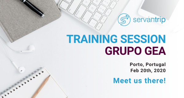 servantrip's tweet photo. One of our best Jose Luis Barbero is on his way to Portugal! Meet him at the Servantrip Platform training organised by Grupo GEA in #Porto!
#training #portugal https://t.co/pnrfsoHzAu