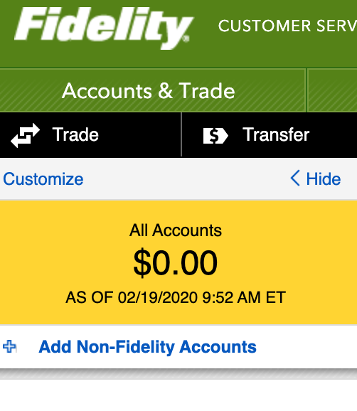 KarenLeeAlex's tweet photo. Welp. Things aren't going well over @Fidelity this morning. #TechnicalProbs https://t.co/fCxKtH6eOB