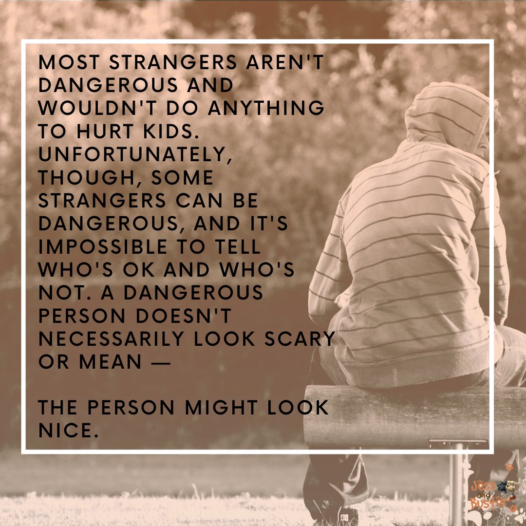 BusterJess's tweet image. 🚨 Who Are Strangers?! 

#Strangers #Missing #Children #Safety #danger