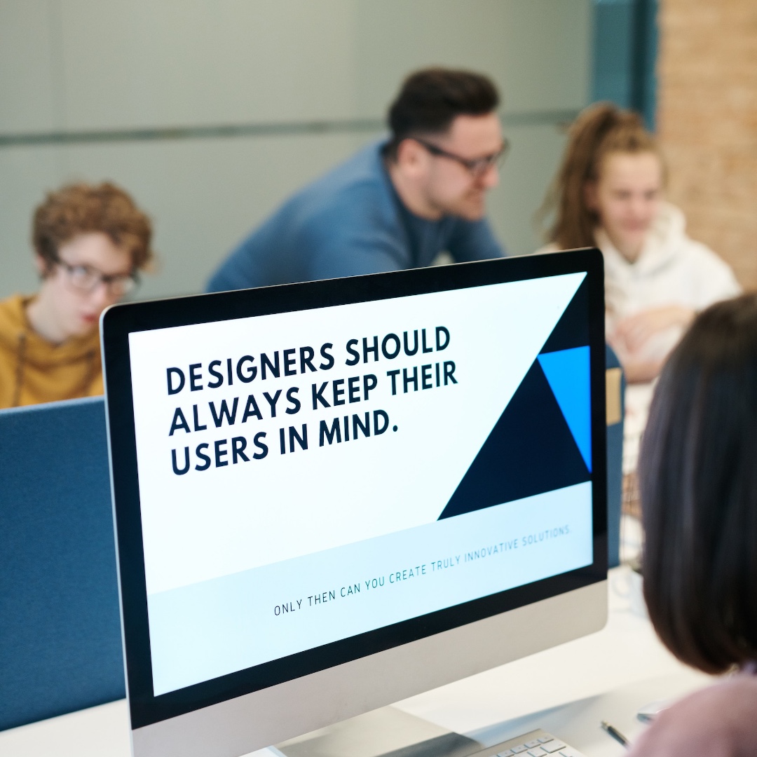 When you design your trade show booth, always keep your potential customers and booth staff in mind!