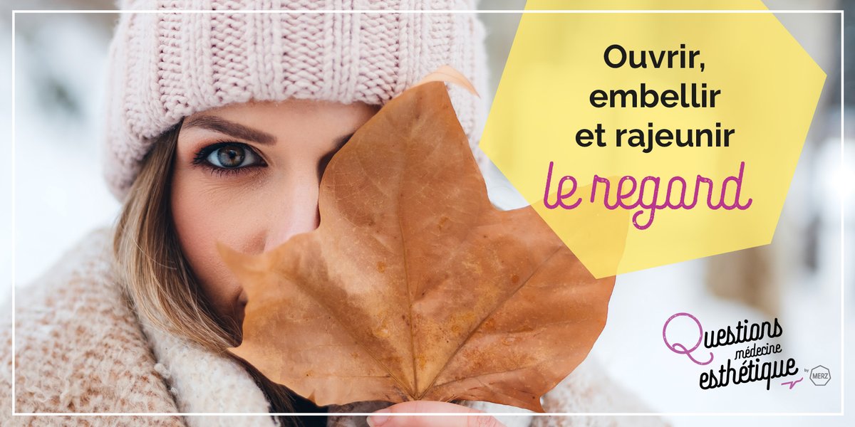 QME_Merz's tweet photo. La zone du regard nécessite une attention particulière.
Qu'il s'agisse de rehausser le #sourcil, de combler les cernes ou encore de redensifier les pommettes, la médecine #esthétique propose des solutions variées. https://t.co/adi34zoWPh