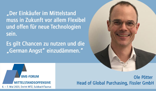 #Digitalisierung der #Prozesse – #Potenzial heben und #Zukunft mitgestalten mit schlanken Lösungen, die zum #Mittelstand passen und schnell umsetzbar sind.
Das ist einer der Schwerpunkte des BME-Forum Mittelstandsoffensive am 📆 6.-7. Mai 2020.

 📍 bme.de/forum-mittelst…