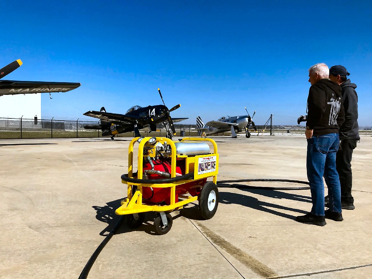 TriMaxCAFS's tweet image. Tri-Max™ Fire Suppression Technologies
trimax.us  530-722-0272
Tri-Max™ 30 CAF SYSTEM PROTECTING  F8F BEAR CATS AT SAN ANTINIO TX
#firesuppression #compressedairfoam #aviation #firesafety #firefighters