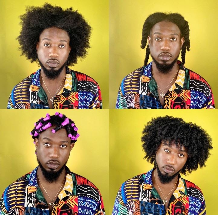 jmlafrica's tweet photo. Honesty, @AndeJ_ rocks both before and after looks quite well. We need to up our hair game stat!
#StyleCard #StyleGuide #HairPictorial #NaturalHair #CurlyGuys #MenWithCurls #JMLAfrica https://t.co/xEanI0dQdv