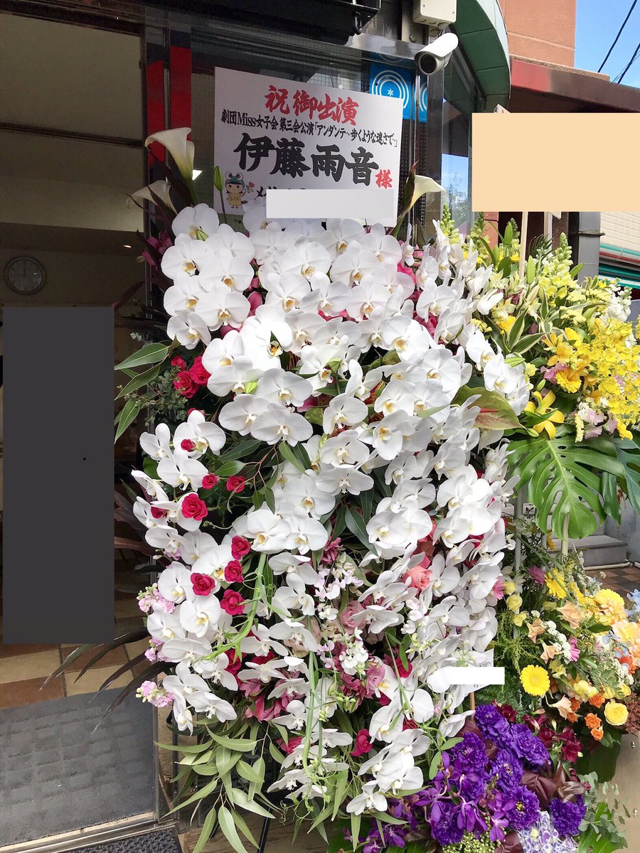 Uzivatel 勝ち花 Com Na Twitteru 伊藤雨音 様へ Mew Amane 初主演おめでとうございます Miss女子会 アンダンテ 歩くような速さで 2月19日 23日 中野 ザ ポケット セッティングしている時 まさかの 雨音さんと遭遇 ラッキー 胡蝶蘭を贅沢までに使用した