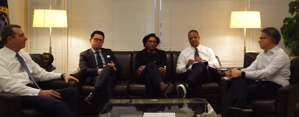 USOCC's tweet photo. @johnhopebryant recently discussed Community Reinvestment Act Reform With OCC Executives (part one). #ModernizeCRA
https://t.co/B7Jad7xeYE https://t.co/mtin6x4C1e