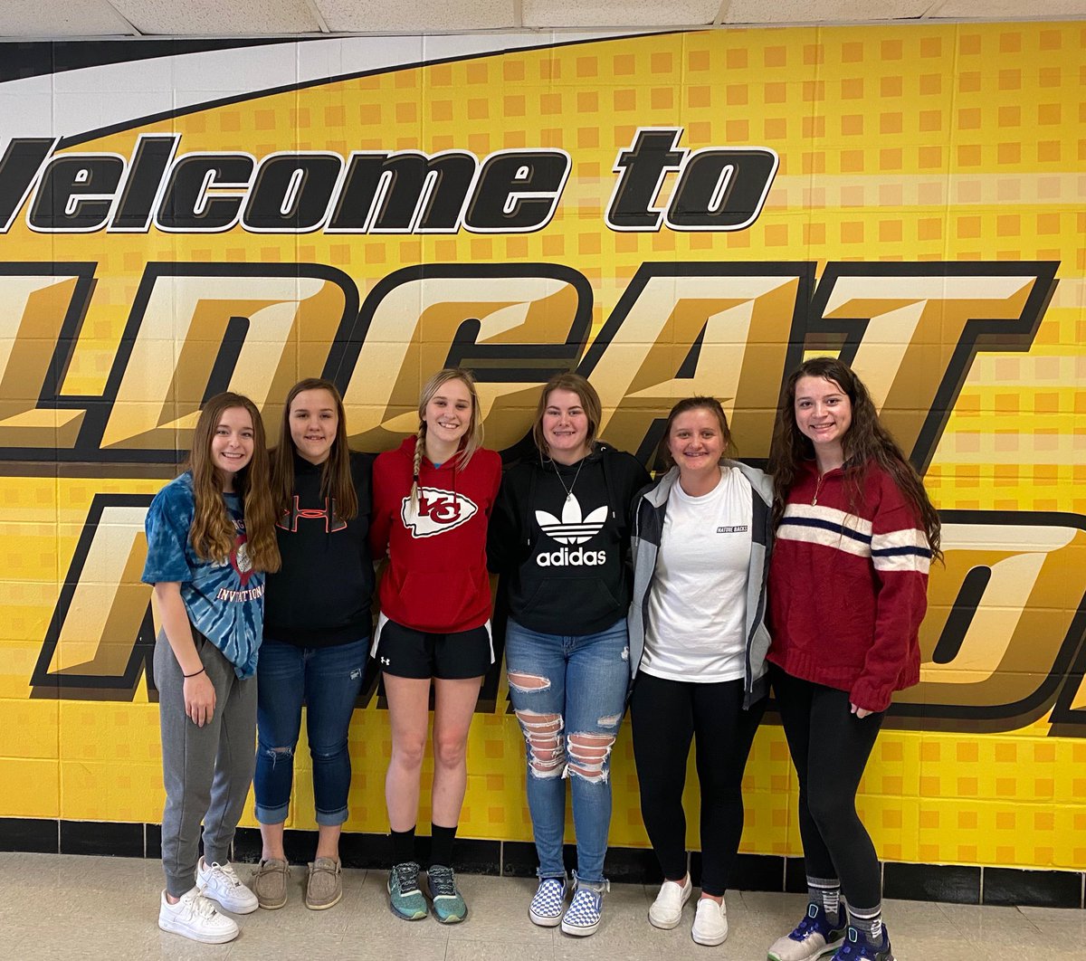 We would like to congratulate these six ladies on making Academic All State! And also for our team qualifying for academic all state as well. Congrats ladies we are proud of you!