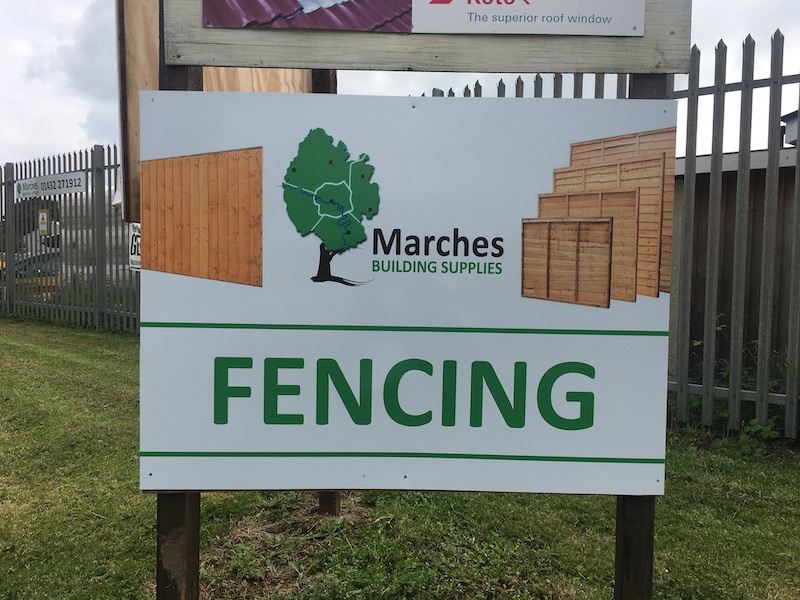 MarchesBuilding's tweet photo. Do you need fence panels, concrete posts, timber posts or  postcrete after this week's storm? Pop down and see our stock or call us to deliver within #Herefordshire #timber #fencepanels https://t.co/EqUsYaSoB2