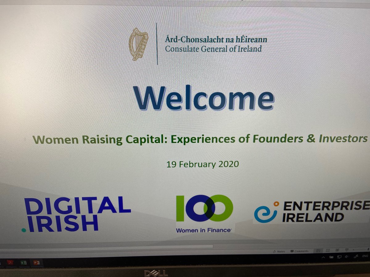 maddenciaran1's tweet photo. Thank you Deirdre O’Connor for again expertly moderating our Women in Finance discussion this morning in @irelandinny as part of our slightly belated celebration of #brigidsday Thanks to all panelists and participants &amp; our partners @digitalirish @100womenfinance and @ei_theusa https://t.co/Ufesqb6VsJ