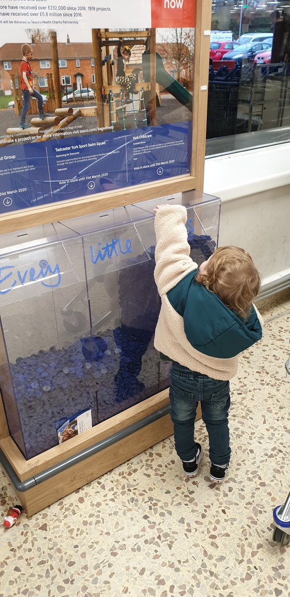 Don't forget to vote for York Childcare! We are in Tesco until 31st March!

#yorkchildcarenurseries #charity #everylittlehelps #tescobagsforlife #qualitychildcare #voteforus #helpingfamiliestoaccesschildcare