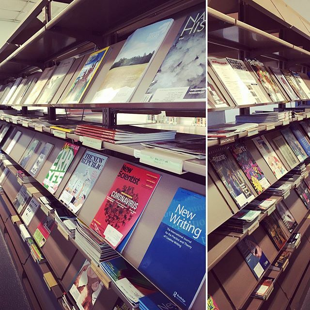Did you know that we have current print magazines and journals? Titles range from The Economist, Time, Rolling Stone, Ms., Out, and Texas Monthly, to Sky &amp; Telescope, the New Yorker, Journal of Roman Studies, New Writing, and The Atlantic. These and more… ift.tt/2vLdOrJ