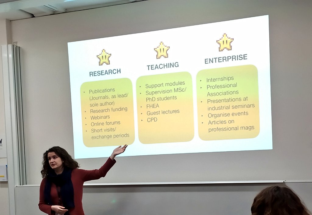 moniadelpinto's tweet photo. Today's @ABCEhub BrownBagSeminar with career tips from @EleBrembilla Tom Dijkstra and @ProfAndyDainty: publish, learn from failure, and enjoy your work #saveandcontinue #failforward https://t.co/0XXOvrDDhH