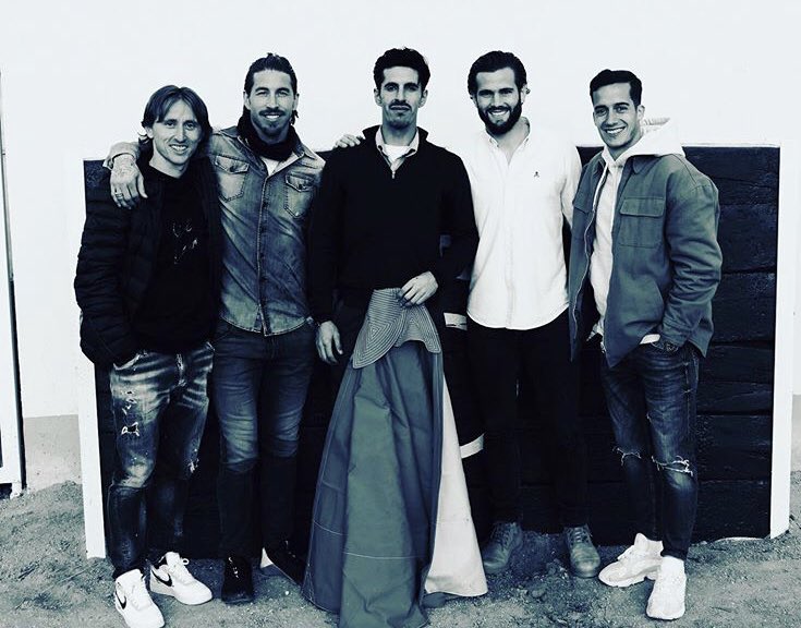 economiadeltoro's tweet photo. Modric, Ramos, Nacho y Lucas Vázquez, de tentadero con Talavante https://t.co/S7ZpSctENE