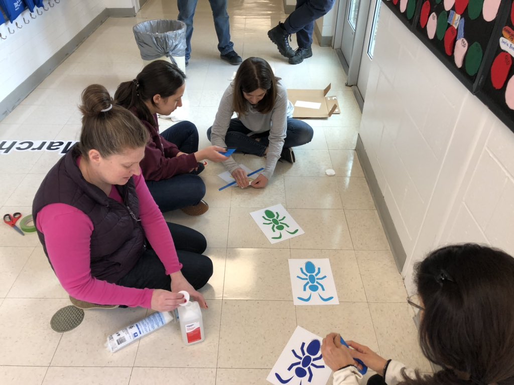 GlencliffEagles's tweet photo. What are you doing on your winter break? We’re putting in a Sensory Path for our @GlencliffEagles @NiskayunaCSD! Can’t wait to share it with our students! https://t.co/yeQ1A1rDGv