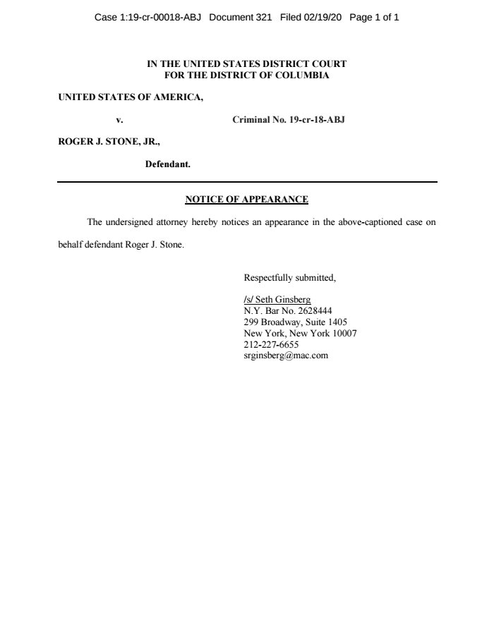 Notice Of Bar High Court Template 2025