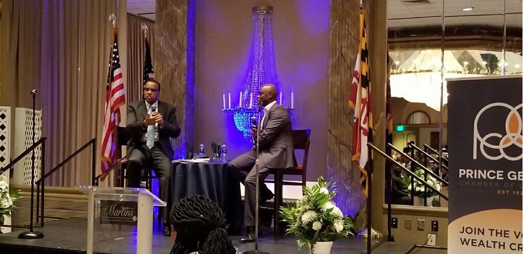 Great to join the Prince George’s County Chamber of Commerce for their State of the Chamber Breakfast this morning. Prince George’s remains open for business, and we thank our business community for continuing to invest in our County. #PrinceGeorgesProud