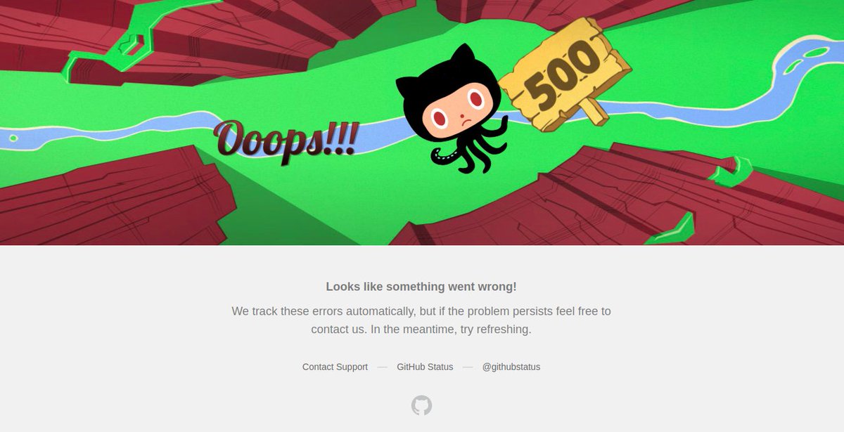 himanict's tweet image. Can&apos;t create PR @github 
#http500error #gitfails