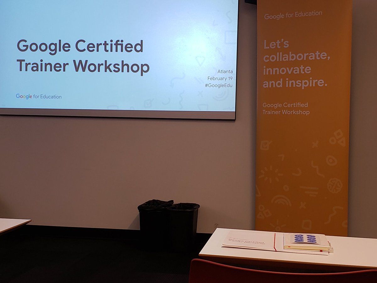 Sallie Robinson (@salliewrobinson) on Twitter photo So excited to be at the Google Certified Trainer Workshop today with <a href="/snishtech/">Shannon Nish</a> and <a href="/Erin_Fields15/">Erin Fields</a>! Learning some great practices for delivering training and supporting teachers! #lovewhatido #googleedu #kikerlearning So excited to be at the Google Certified Trainer Workshop today with <a href="/snishtech/">Shannon Nish</a> and <a href="/Erin_Fields15/">Erin Fields</a>! Learning some great practices for delivering training and supporting teachers! #lovewhatido #googleedu #kikerlearning