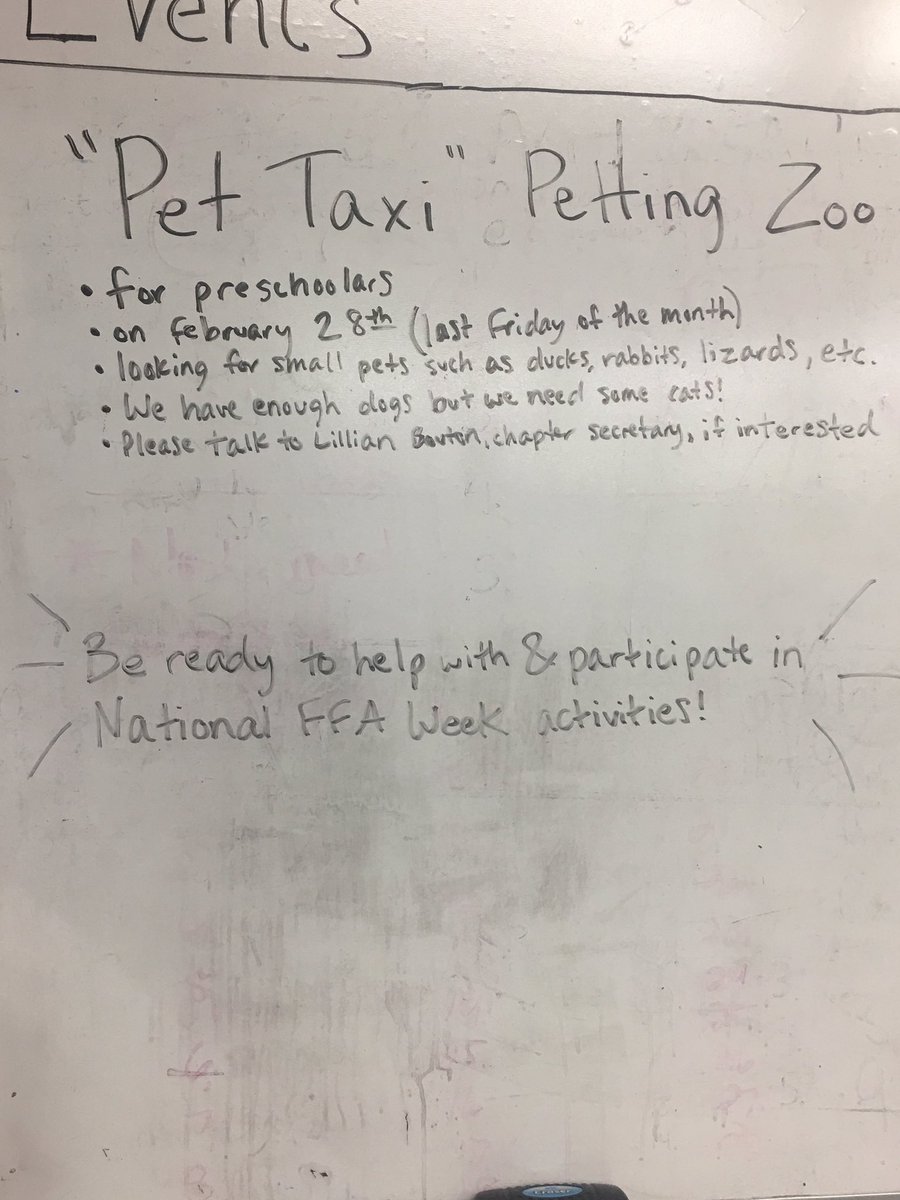 grf_ffa's tweet image. Please talk to Lillian about bringing your pet February 28th!