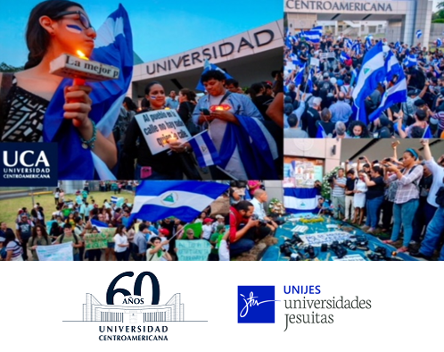 unijes's tweet photo. UNIJES reitera su apoyo a #Nicaragua y la @UCAdeNicaragua en el Día Mundial de la Justicia Social (20 de febrero). Más información: https://t.co/KeRR4RX5Qd. #JusticiaSocial #UNIJES https://t.co/GIx93Yd1oG