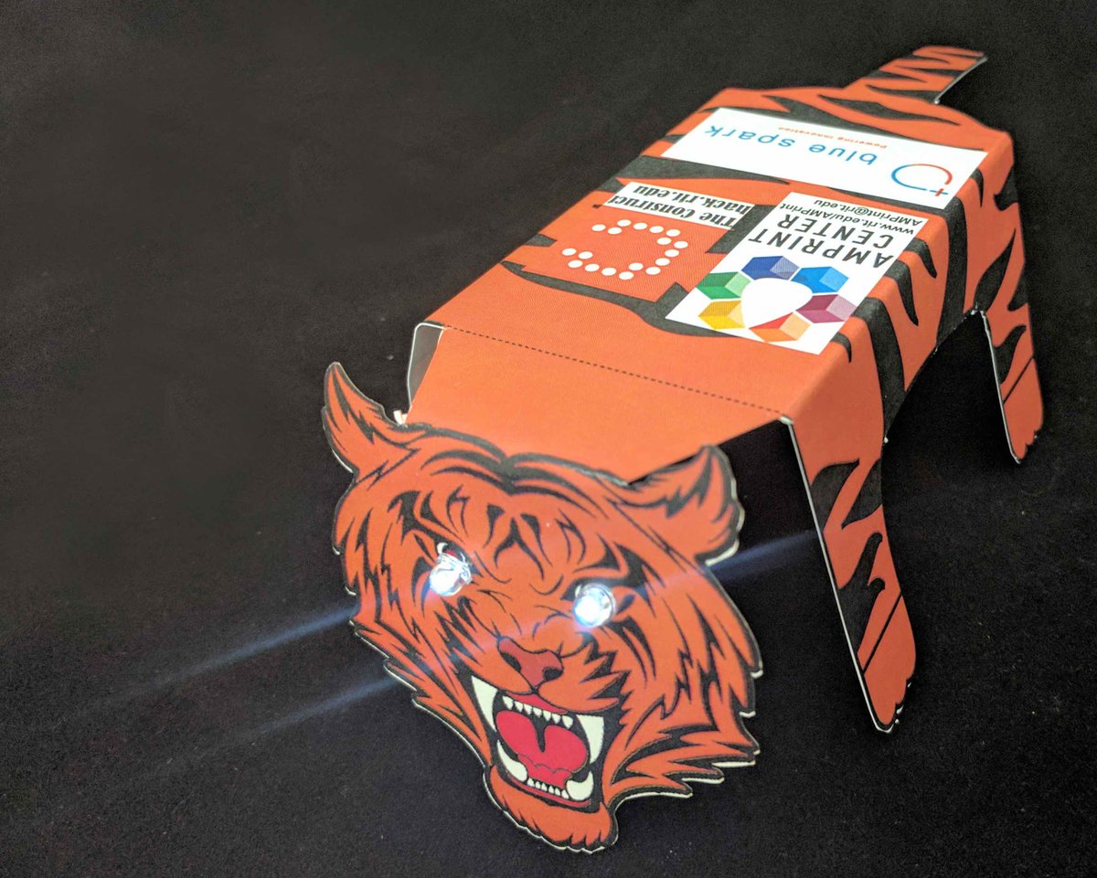 MichelleCometa's tweet photo. Later in the day @_RITEngineering middle school students and families can 'make tigers'—3D printing in action—in #AMPrint Lab...#EWeek2020 https://t.co/8ipmQs0dTV