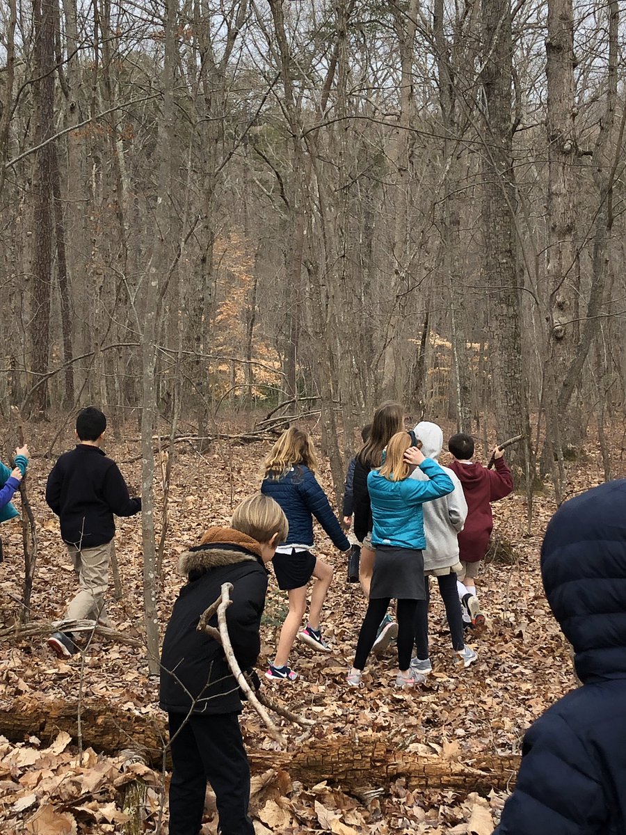 Kayla_C_Wilson's tweet photo. 3rd grade Forest Days have returned. We started our plant unit today by observing how the plants have changed since the fall. https://t.co/okBzQKX3c7