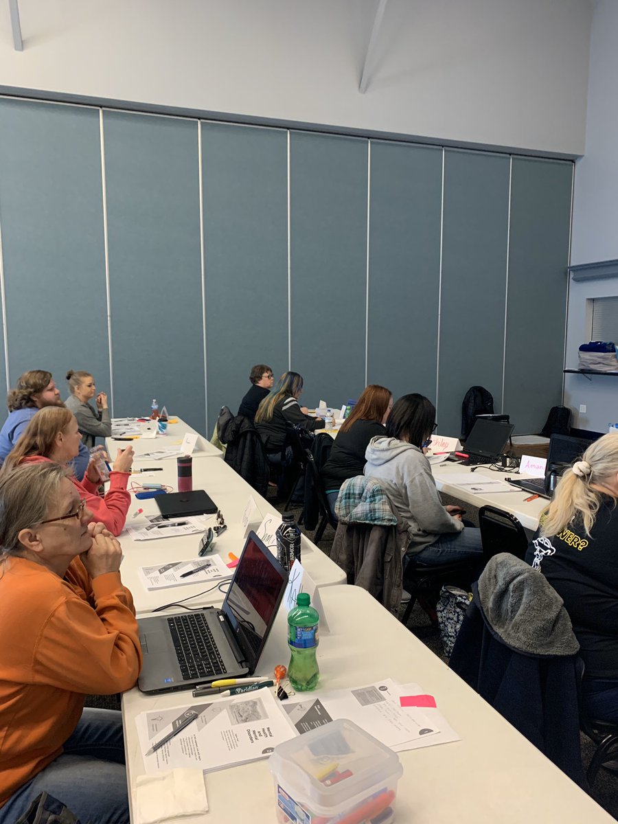 FullCircleNEIA's tweet photo. Congrats to the 14 staff who completed the Mental Health First Aid course yesterday!  Thank you to Trainer Jill Kluesner for helping us with our goal to have all staff certified in Mental Health First Aid. https://t.co/r73hEvB4hx