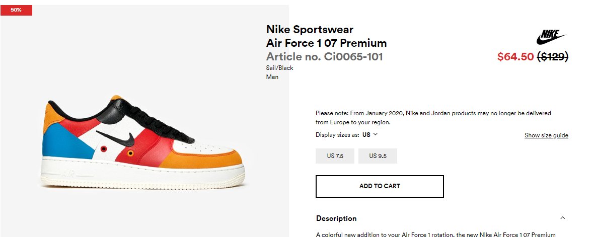 7.5 air force 1