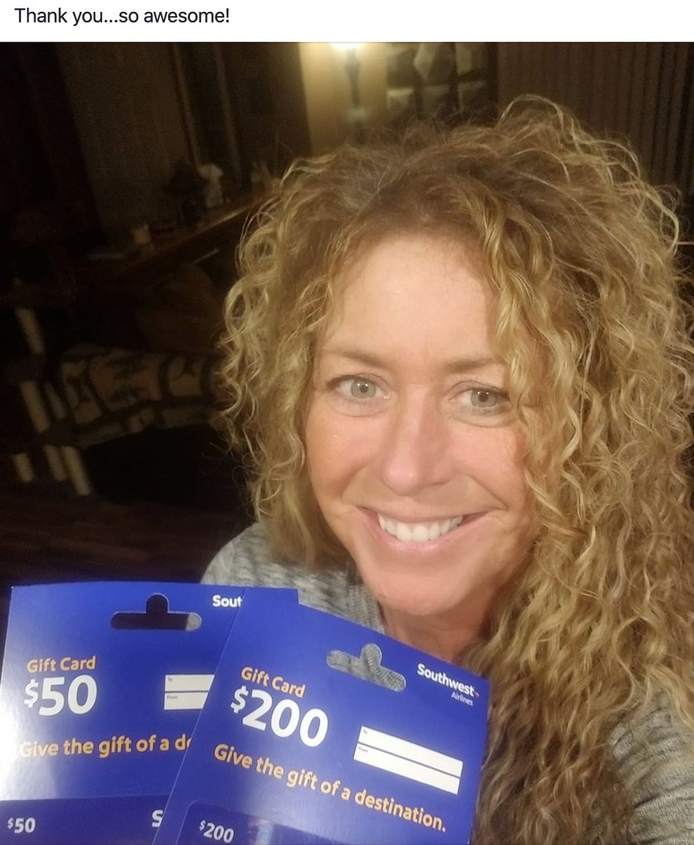 topsweepsprize's tweet image. Congrats on your recent WIN Jenny Tice!! 🎉🥰. We're SOOO Happy for you!! 😁. #SouthWest #Giveaway 
Could YOU be the Next Winner!?  Can't WIN if ya Don't PLAY!! 
Enter NOW ➡️ winnernow.live/Southwest-give… ⬅️