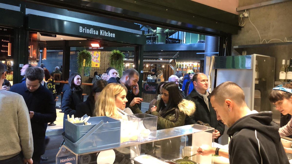 Gourmet_Goat's tweet photo. We have some exciting news, after a soft reopening, we are fully back and buzzing. Same menu, same produce, same amazing staff! Come and say hi! #gourmet #boroughmarket #goat #sustainable #streetfood #halloumi #feta https://t.co/cPulO6D1pW