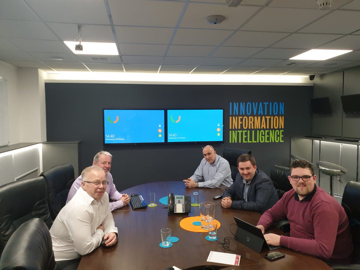 Great to see a productive meeting with <a href="/secomplc/">SECOM PLC</a> today. It was brilliant to meet with Graham Miller and Daniel Wilkinson to discuss and explore our business intelligence offering as well as the range of possibilities and potential of actionable data.