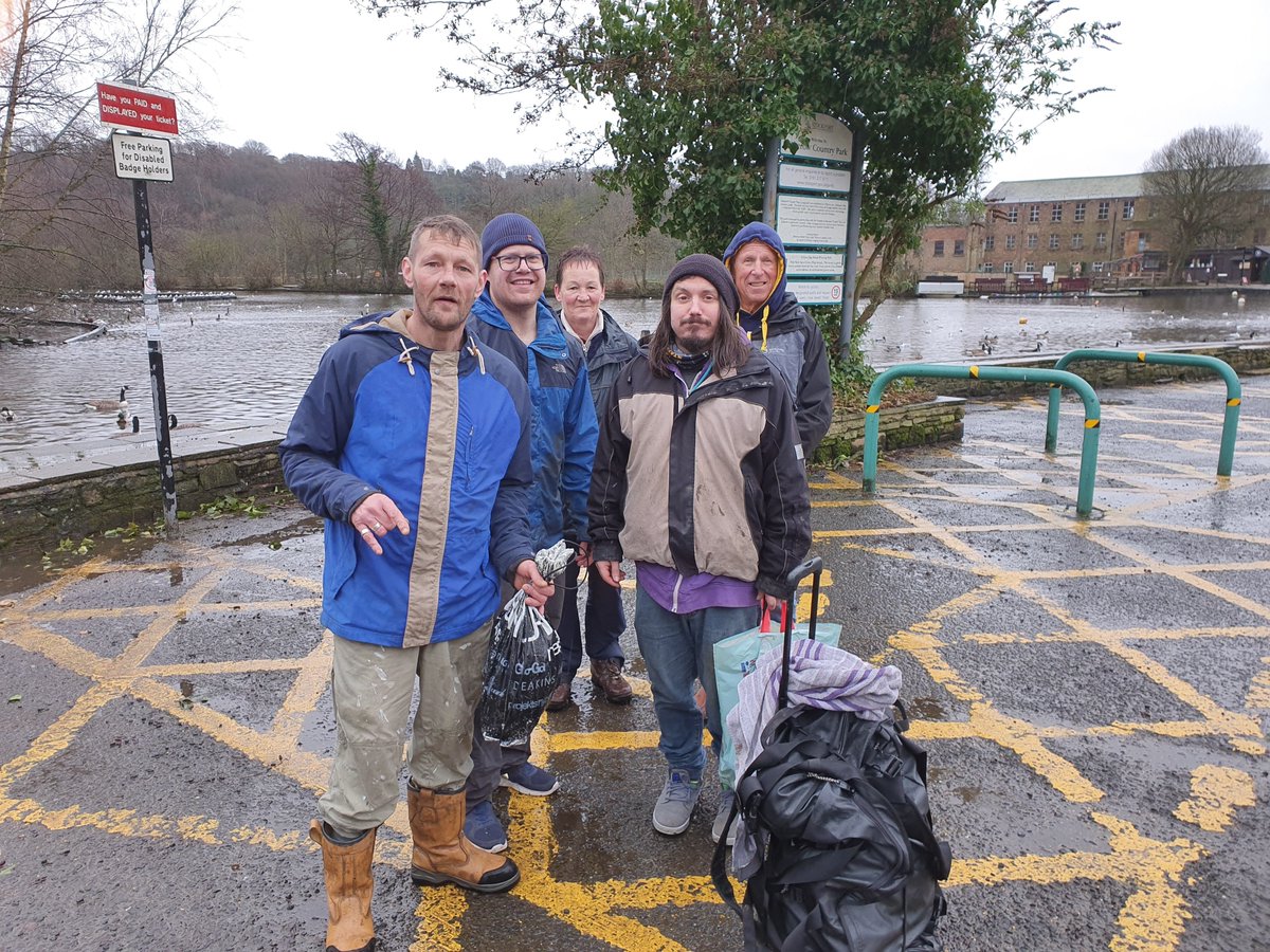 CGLStockport's tweet photo. We had another amazing day volunteering with the Cheshire Wildlife Trust at Etherow Country Park today, look out for the date for our next session, speak to a member of staff if you are interested in coming along. #recovery https://t.co/zqU5pDL44o