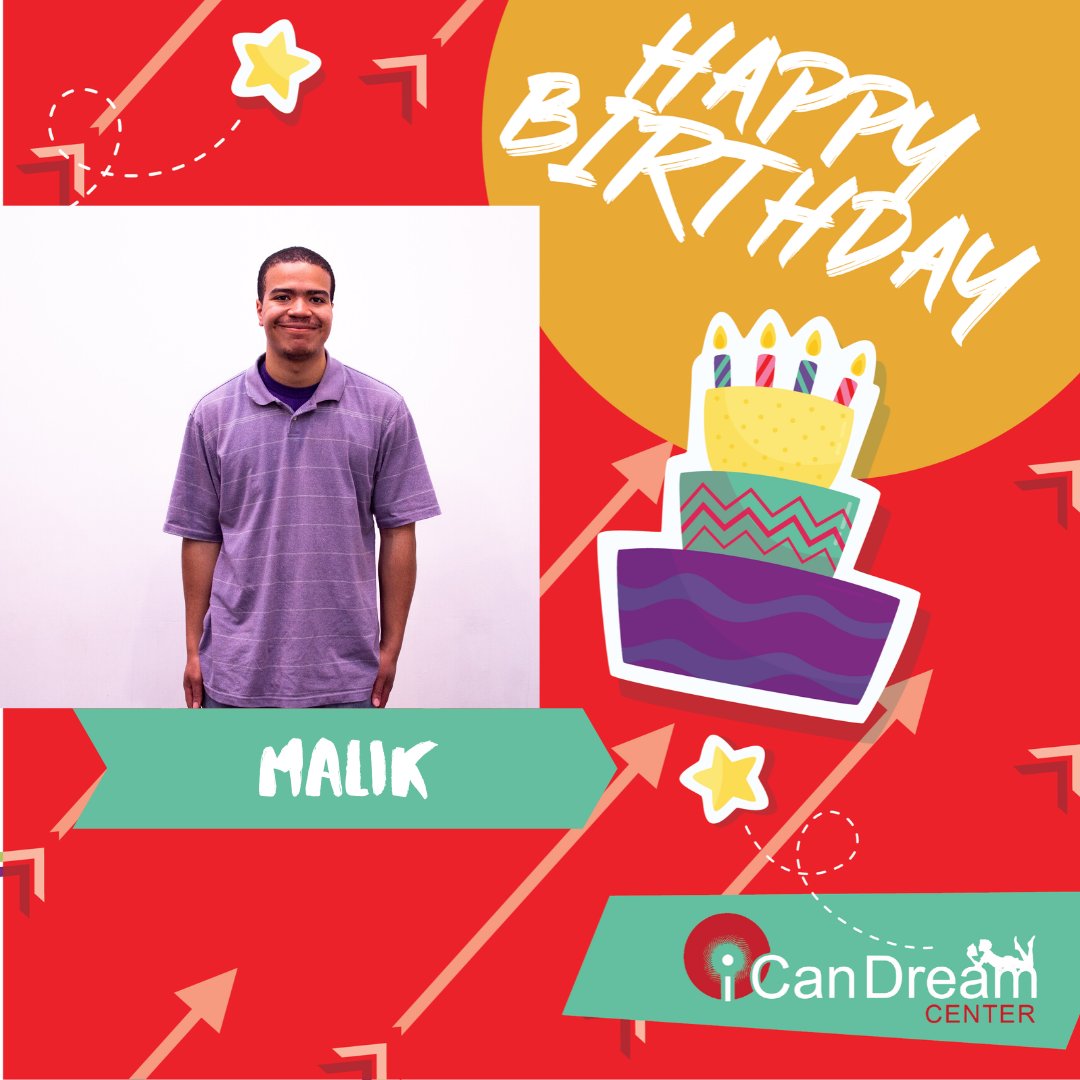 Help us wish Malik a very happy birthday!
Happy birthday, Malik!

#februarybirthday #icandream #dreambig #partytime #happybirthday #hbd