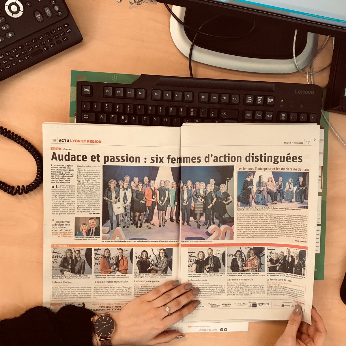 Nous tenions à nouveau à remercier toutes les personnes présentes lors de la soirée de remise de trophées des Femmes en Action 2020. Cette 13ème édition restera gravée sous le signe de la réussite des femmes en entreprise! #FEA2020