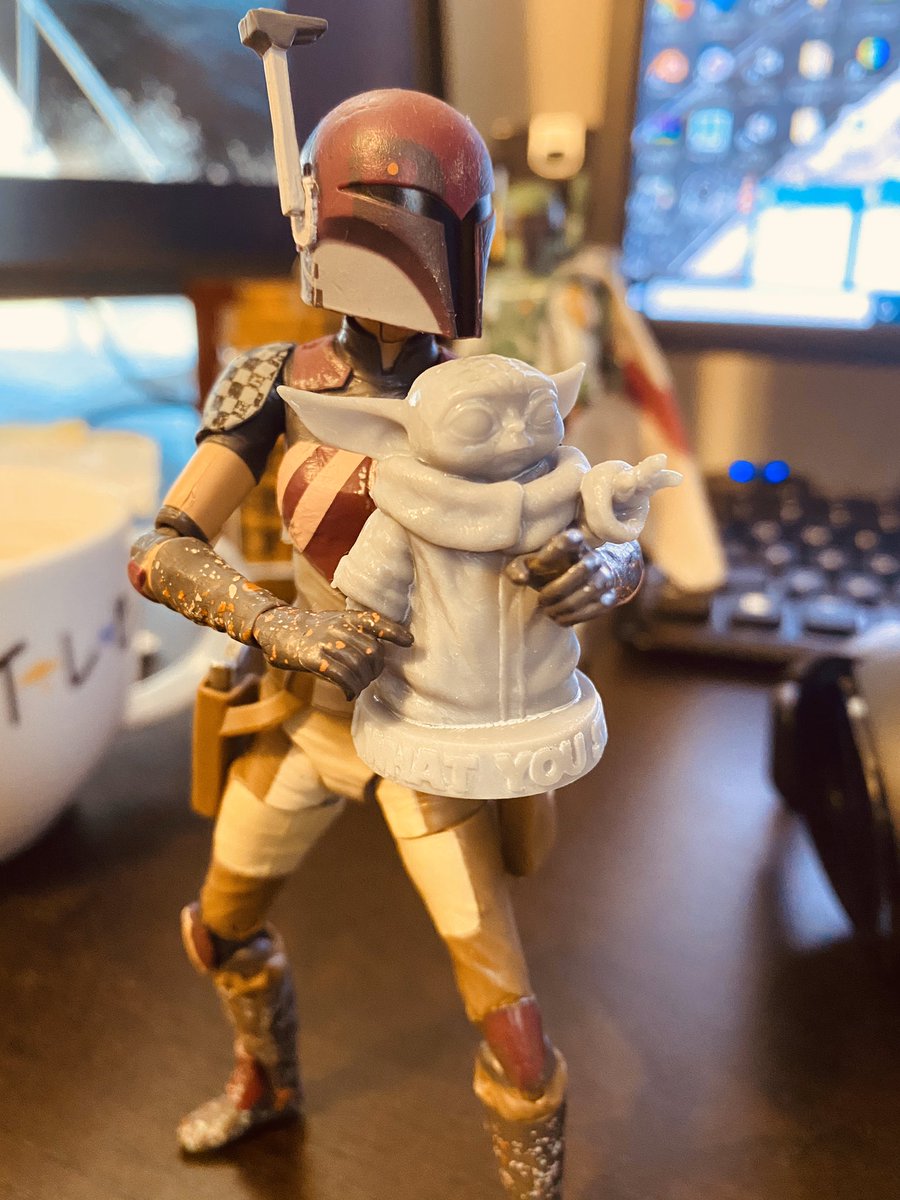 SuperRobotPunch's tweet photo. Baby. #TheChild #babyyoda https://t.co/YkB2JQsuoG